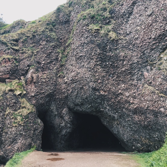Cushendun Caves, where parts of Game of Thrones was filmed